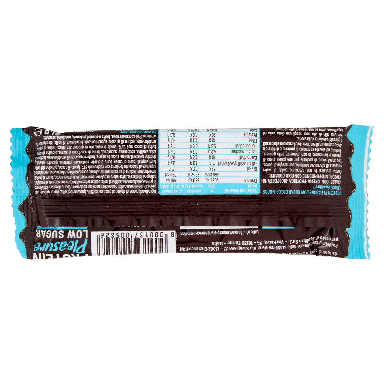 equilibra Protein Pleasure Low Sugar Cocco & Dark Choco 2 x 17 g