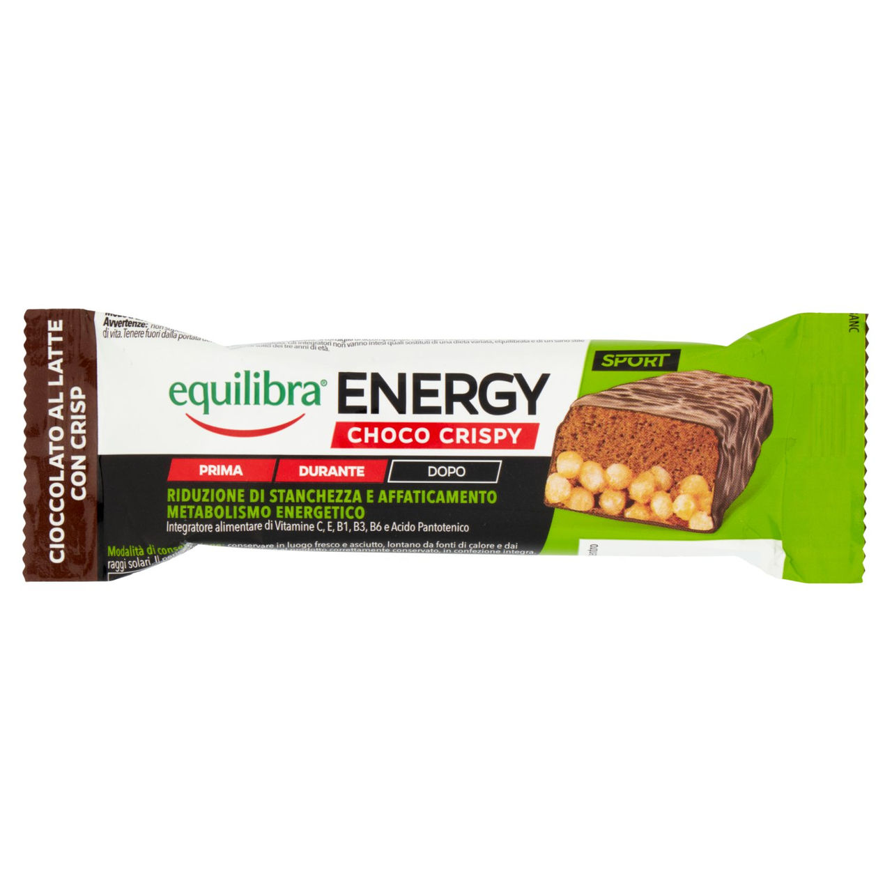 equilibra Sport Energy Choco Crispy 40 g