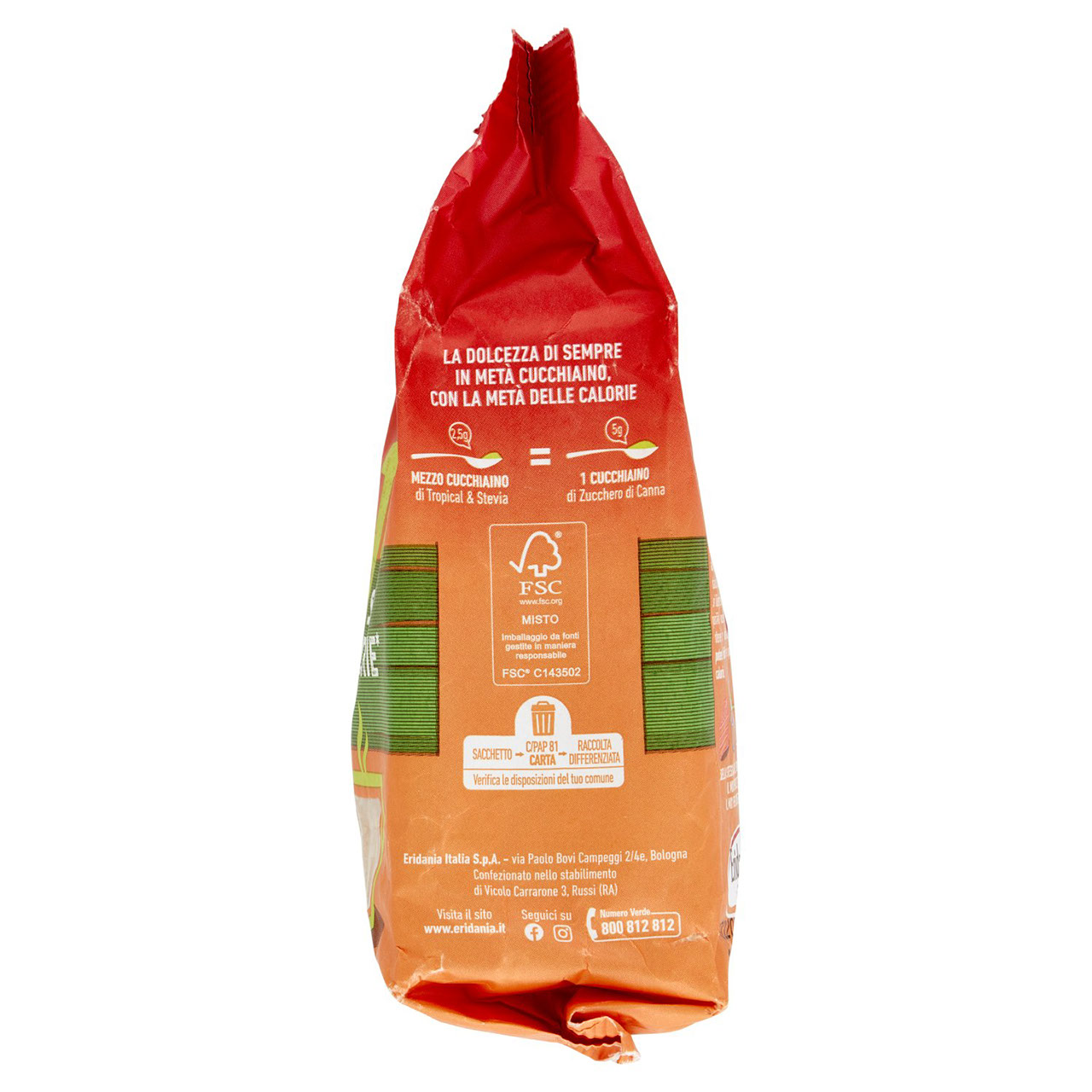 Eridania Tropical & stevia 500 g