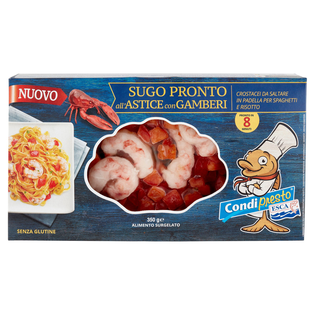 Esca Condipresto Sugo Pronto all'Astice con Gamberi 350 g