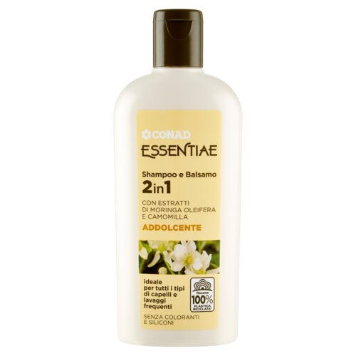 Essentiae Shampoo e Balsamo 2in1 Addolcente 250 ml Conad