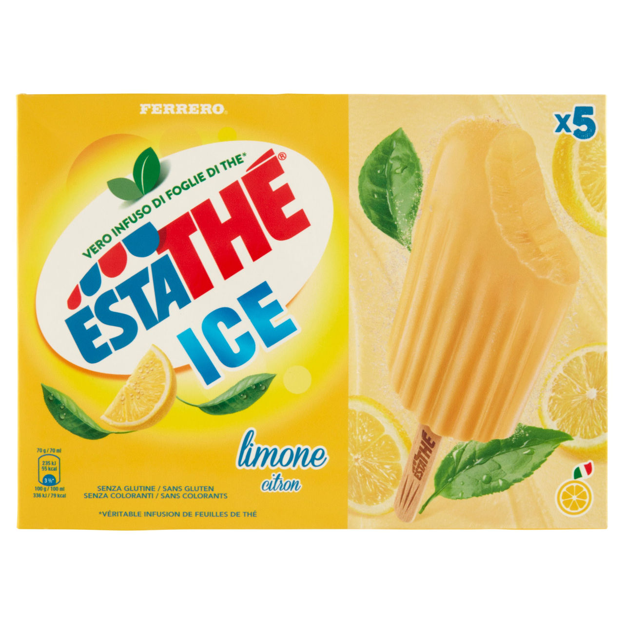 Estathé Ice limone 5 x 70 g
