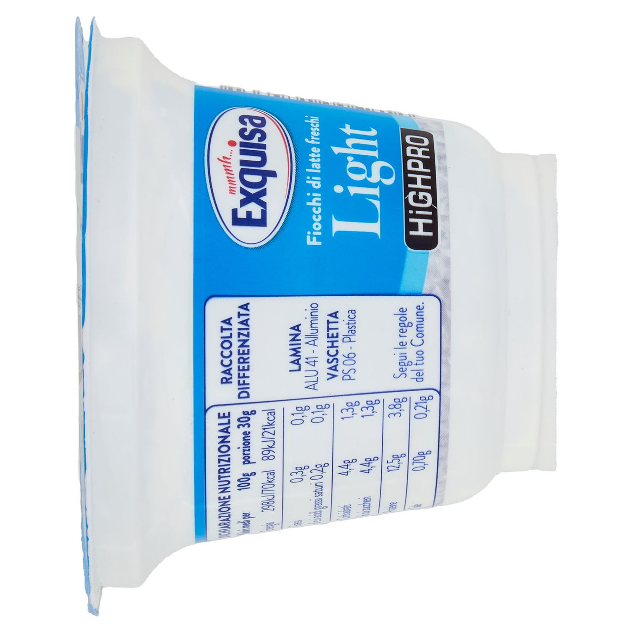 Exquisa Highpro Fiocchi di latte freschi Light 175 g