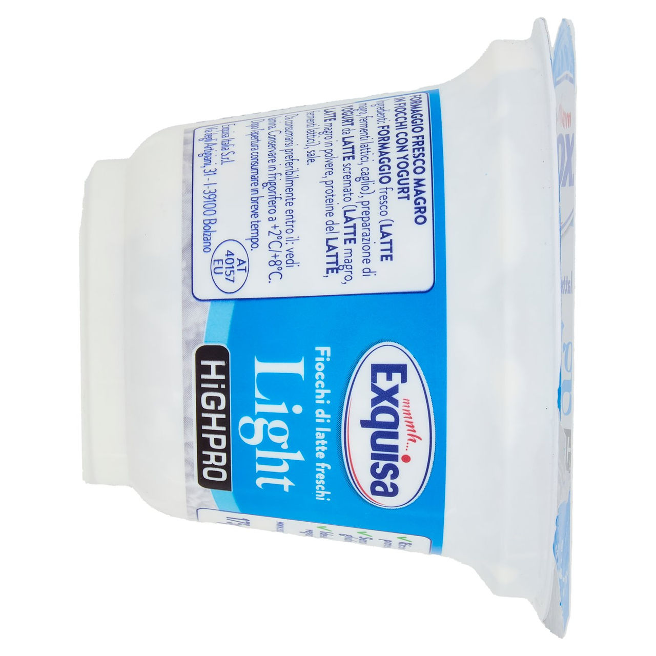 Exquisa Highpro Fiocchi di latte freschi Light 175 g