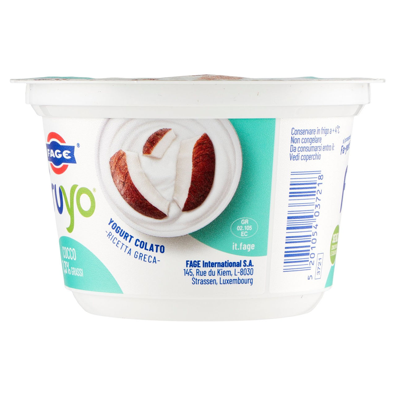 Fage fruyo Cocco 1,3% Grassi 150 g