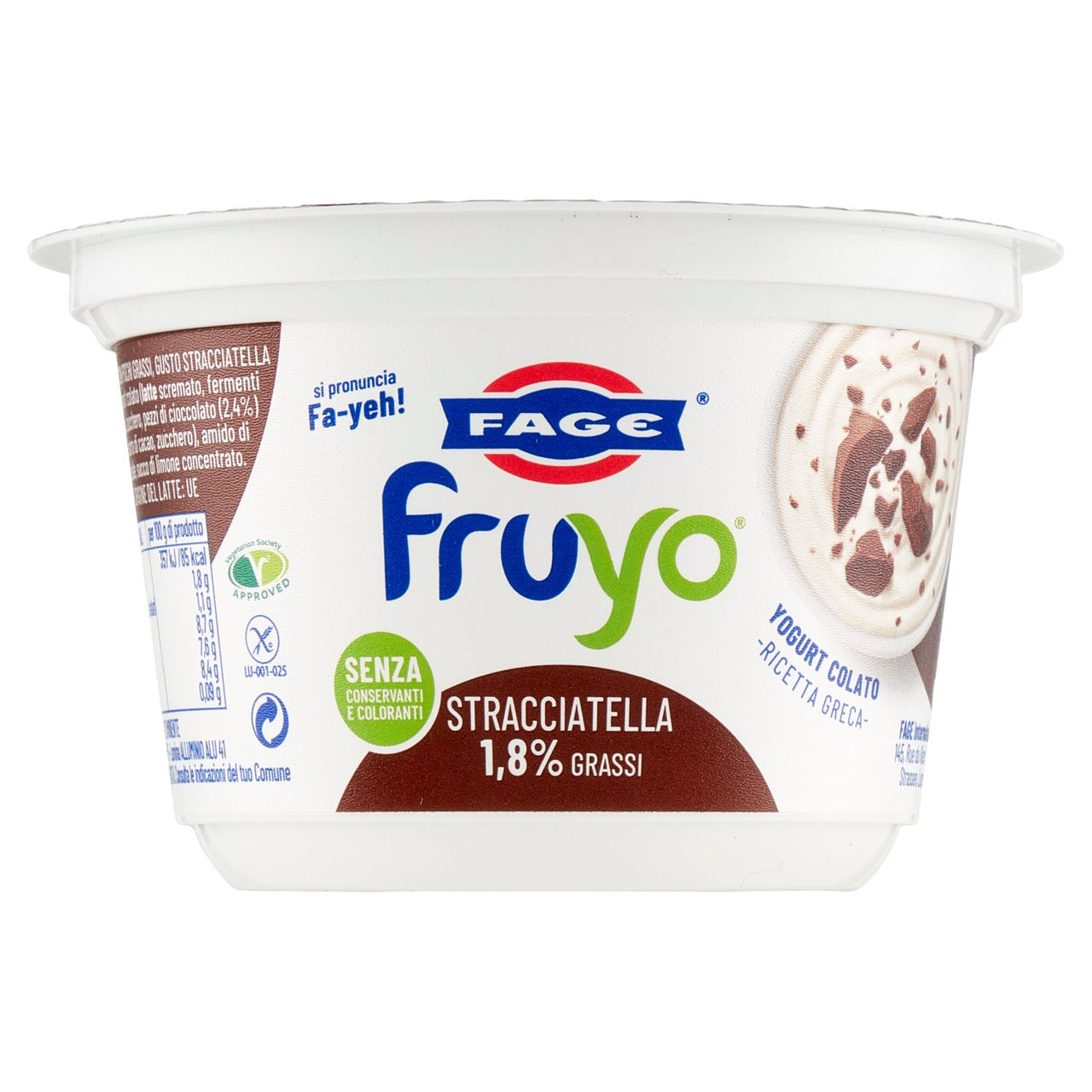 Fage fruyo Stracciatella 1,8% Grassi 150 g