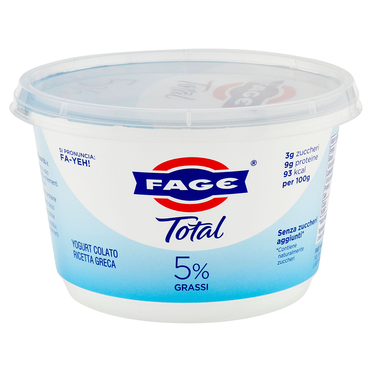 Fage Total 5% Grassi 450 g