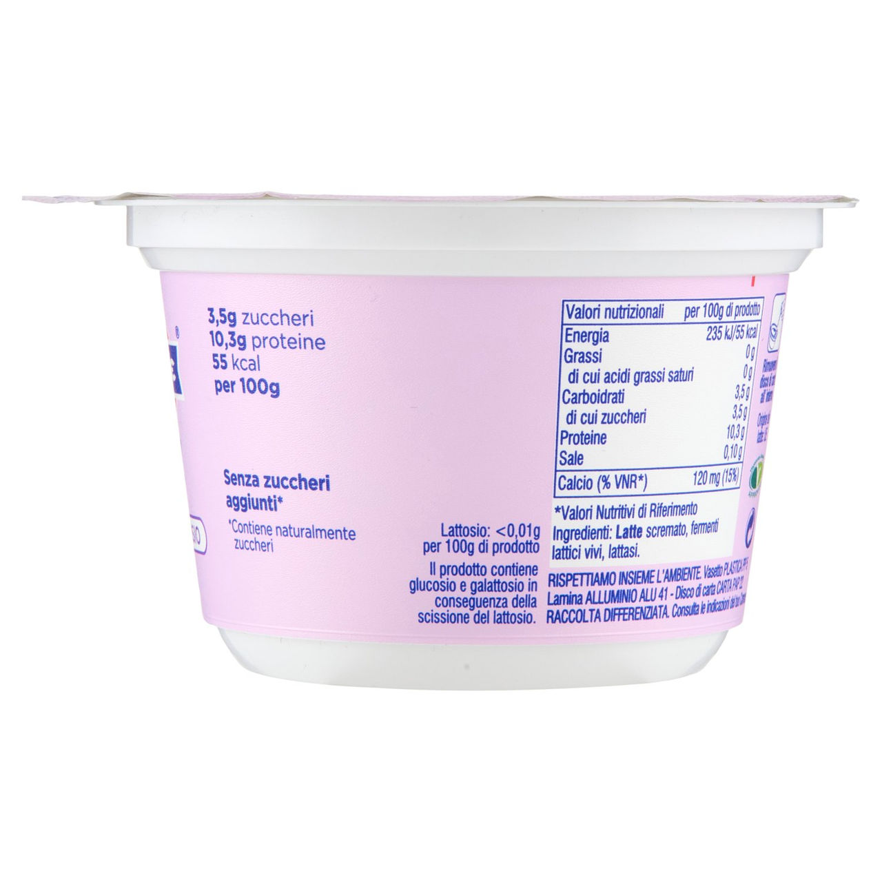 Fage Total Senza Lattosio 0% Grassi 150 g