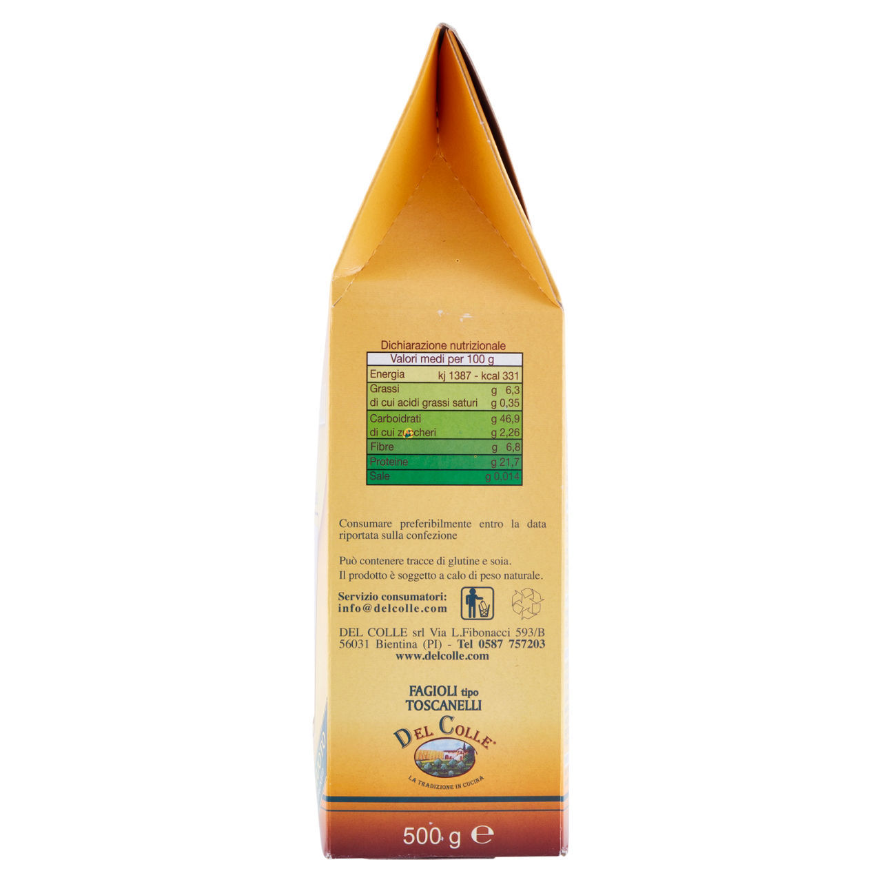 Fagioli toscanelli   conf. da 500 g
