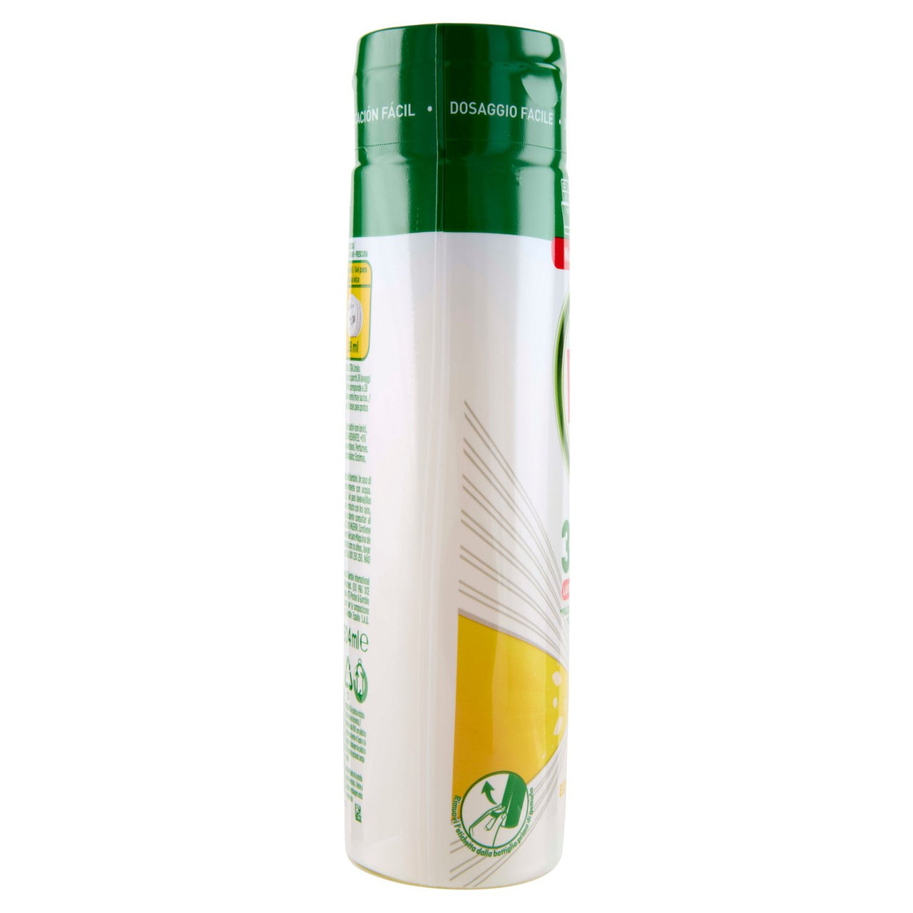 Fairy Gel Lavastoviglie Platinum Extra Brillantezza, Detersivo Piatti Limone 28 Lavaggi 504ml