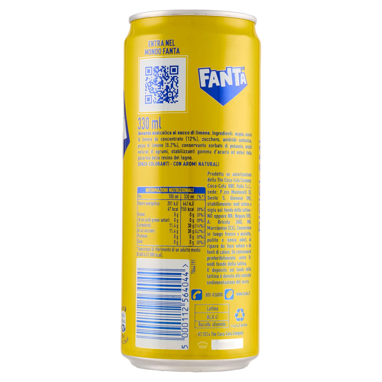 Fanta lemon conf. 330 ml