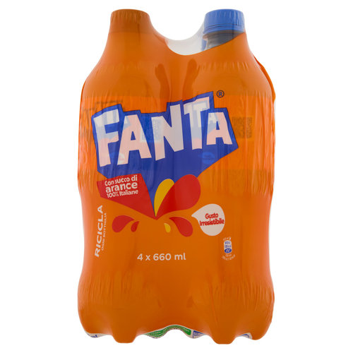 Fanta Original Bottiglia di plastica 660ml x4