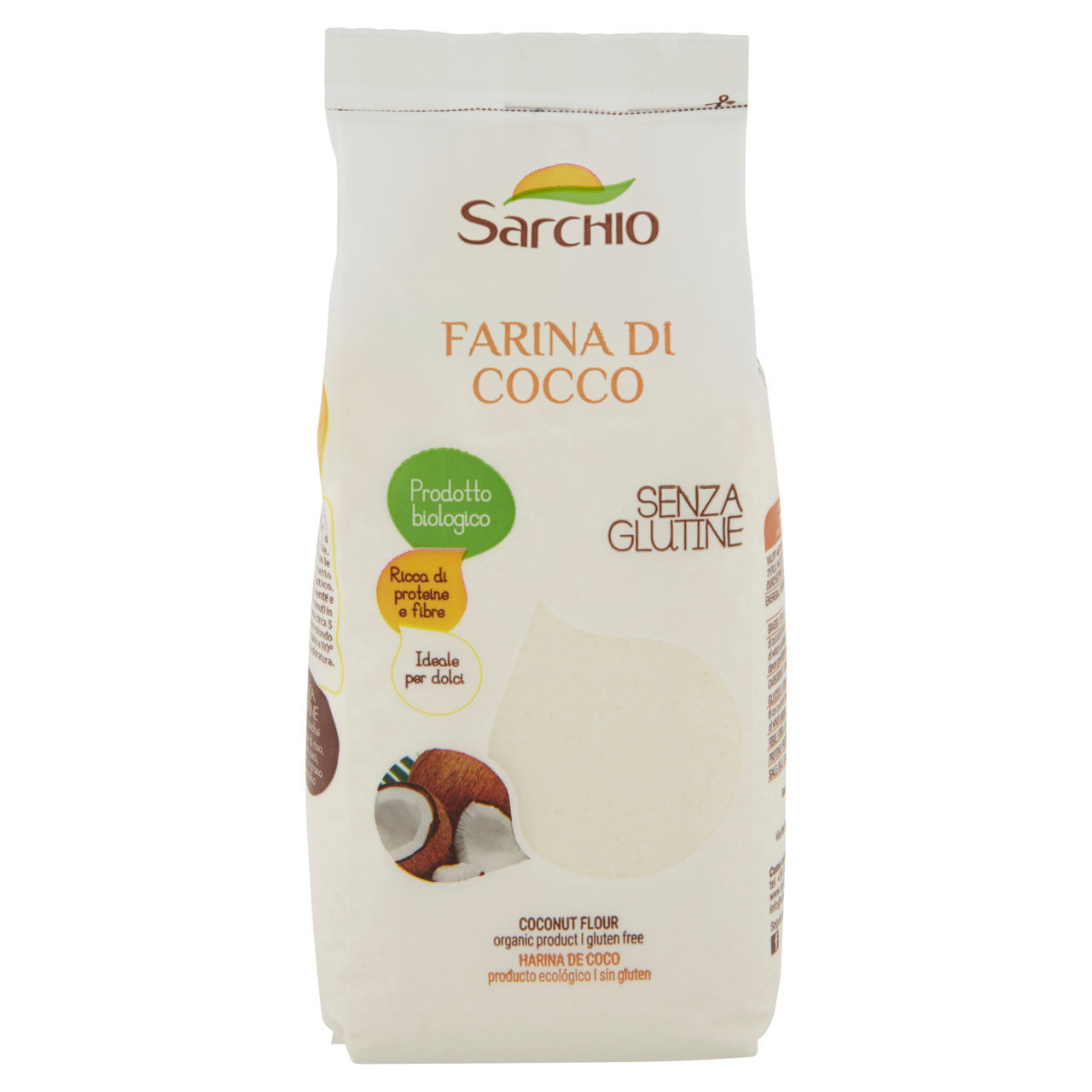 Farina di Cocco Sarchio senza glutine 350gn