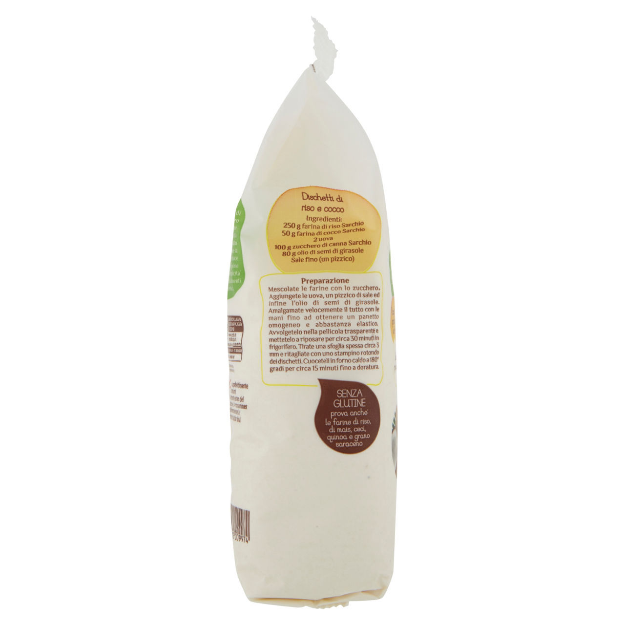 Farina di Cocco Sarchio senza glutine 350gn