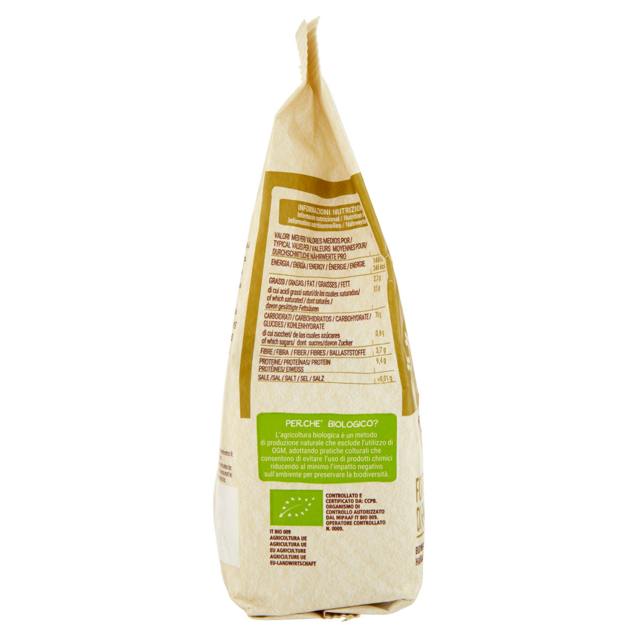 Farina Sarchio bio grano saraceno senza glutine 500g