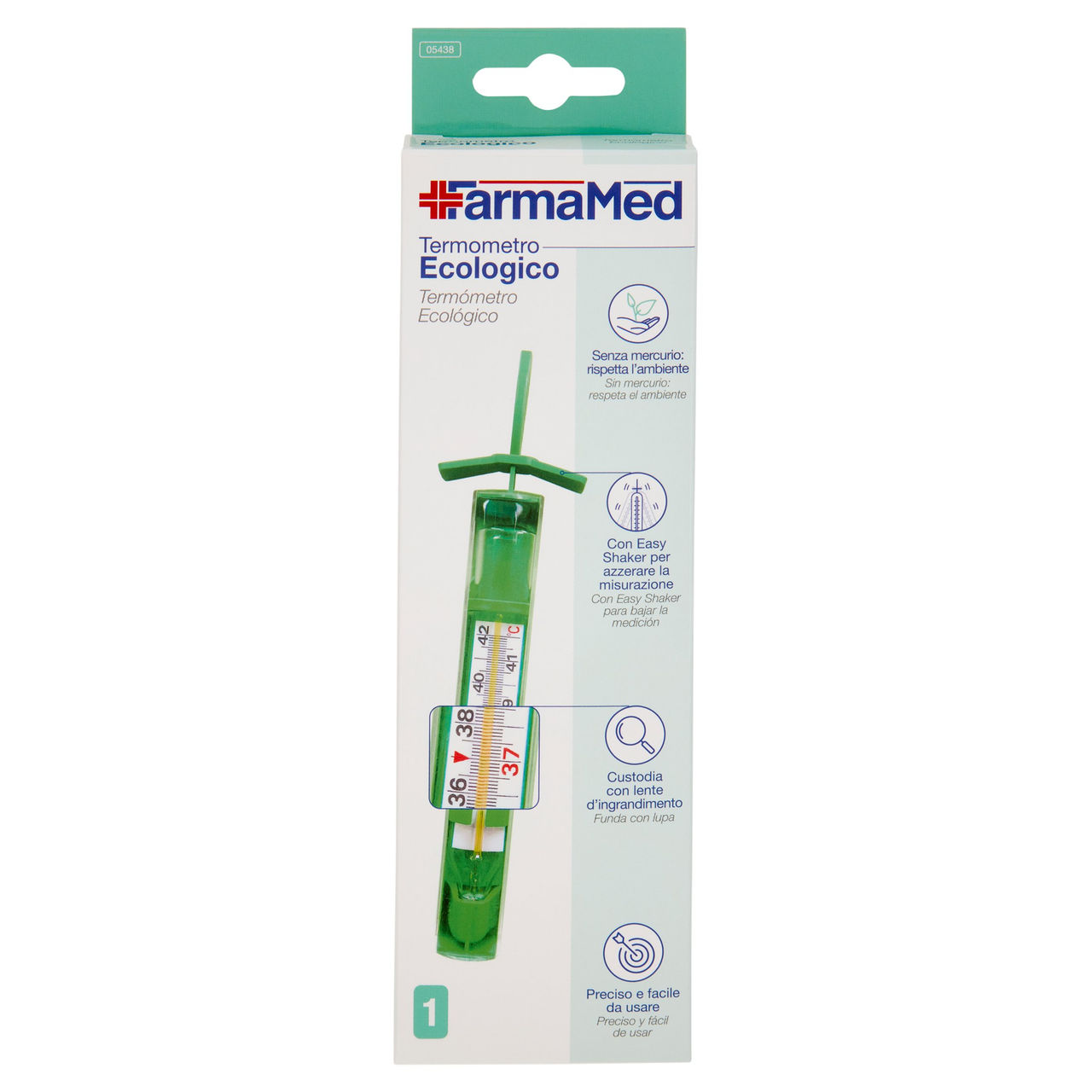 FarmaMed Termometro Ecologico 1 pz
