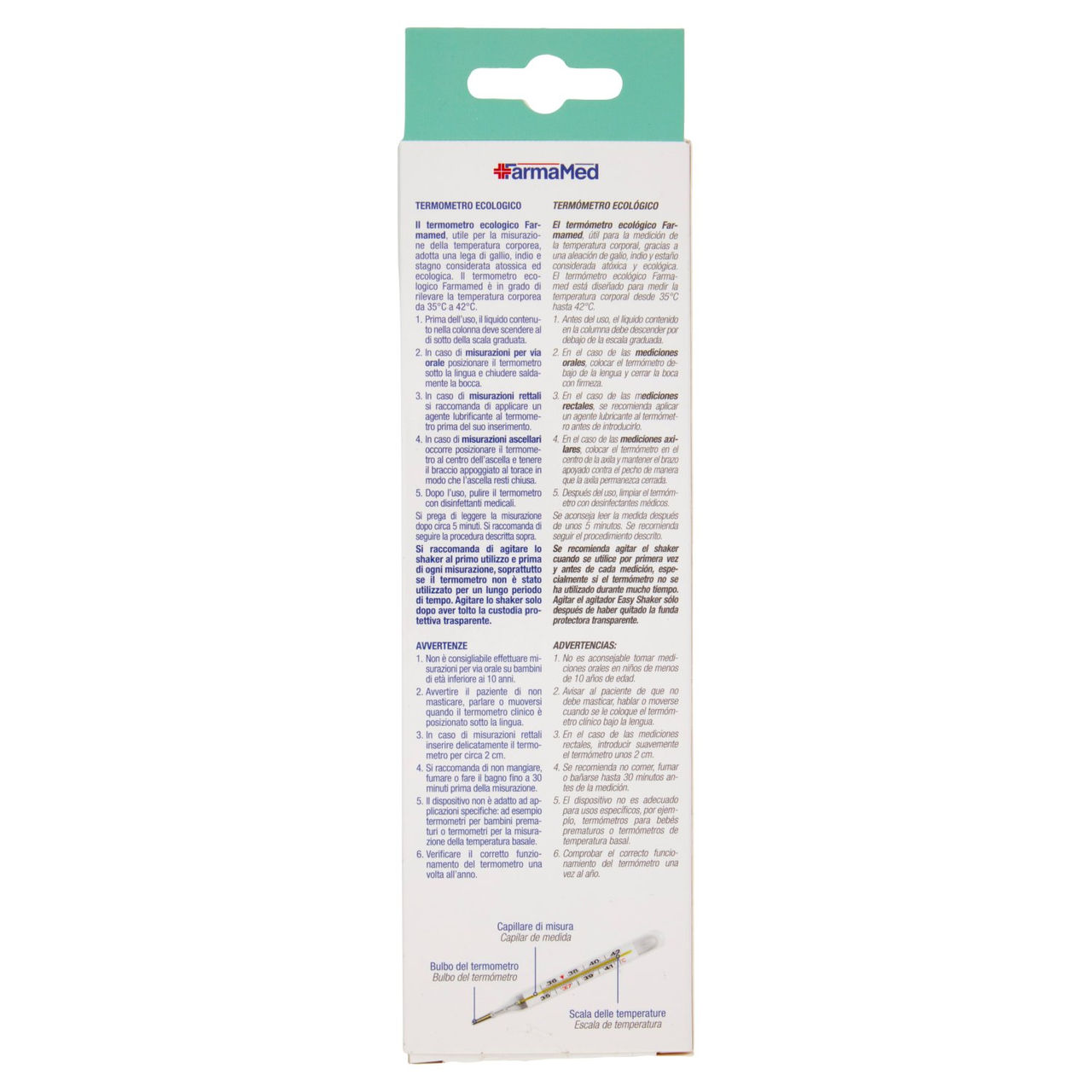 FarmaMed Termometro Ecologico 1 pz