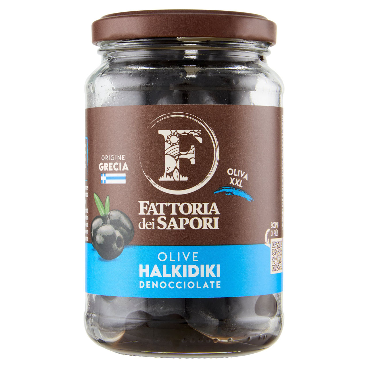 Fattoria dei Sapori Olive Halkidiki Denocciolate 175 g
