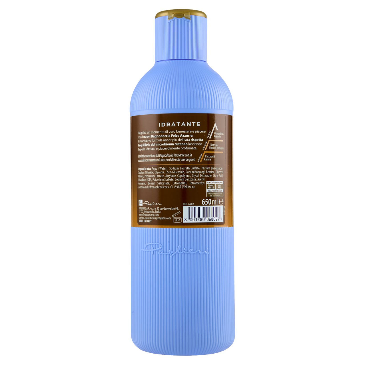 Felce Azzurra Idratante Narciso Bagnodoccia 650 ml