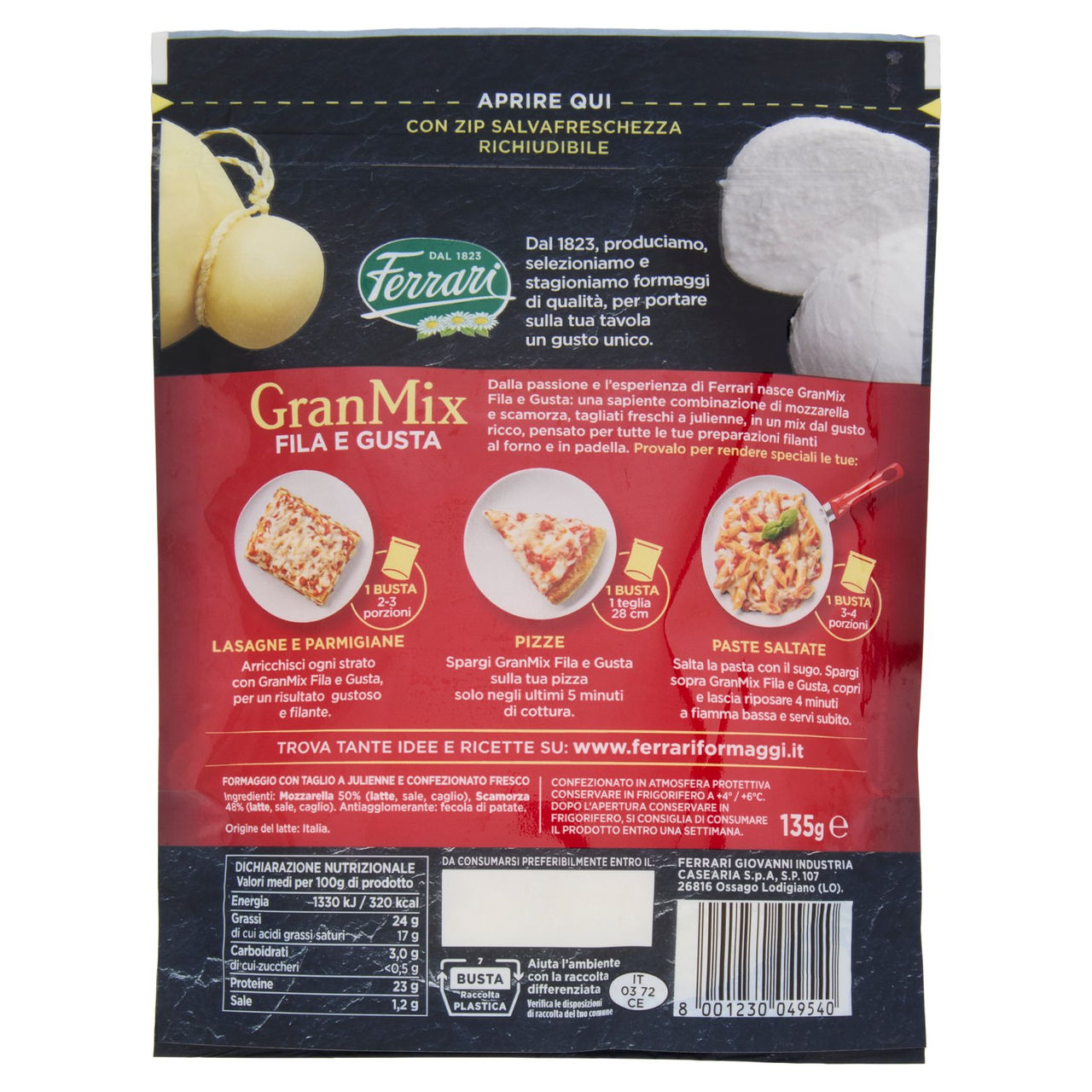 Ferrari GranMix Fila e Gusta 135 g