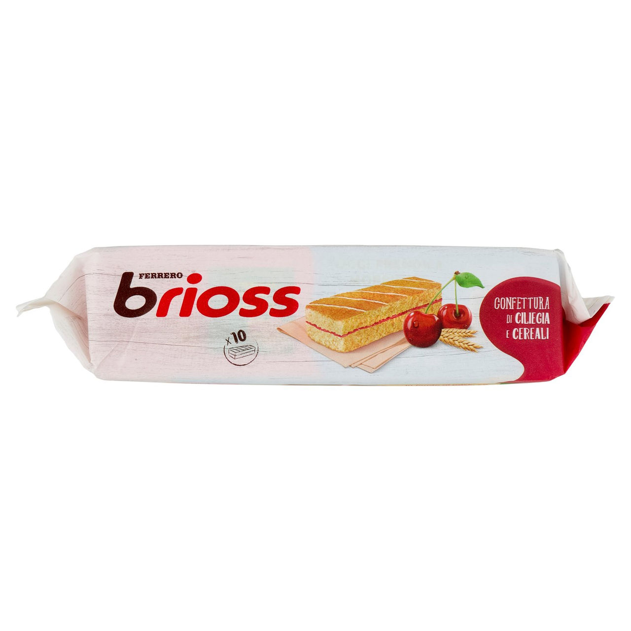 Ferrero brioss Confettura Ciliegia e Cereali 10 x 28 g