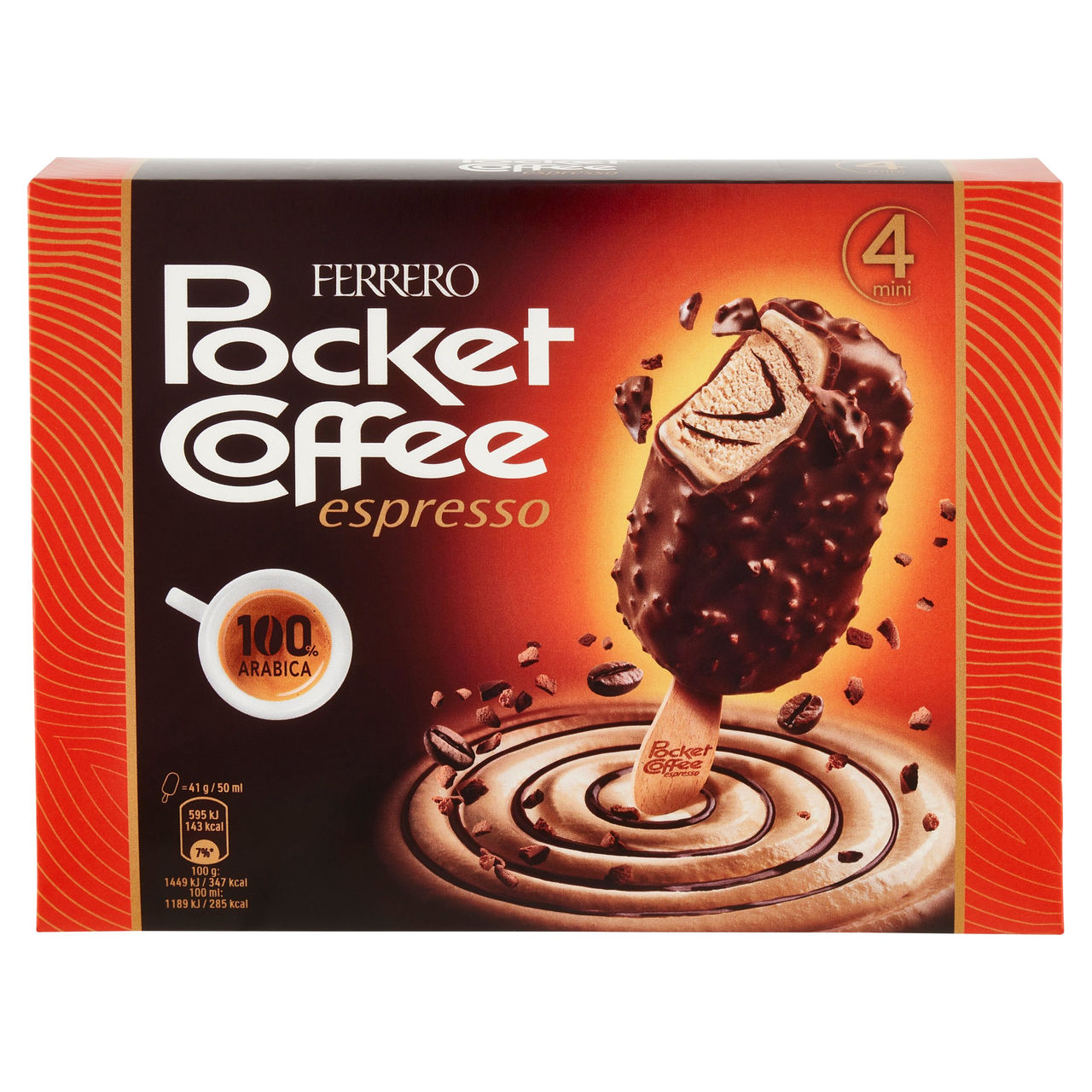 Ferrero Pocket Coffee espresso 4 x 41 g