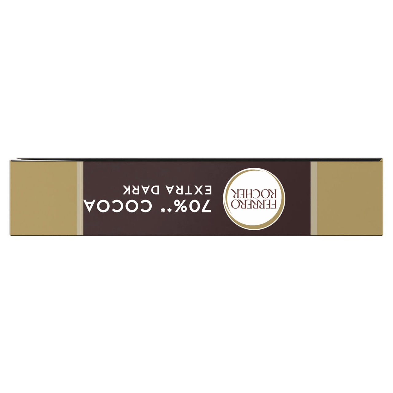 Ferrero Rocher Dark - Tavoletta di cioccolato extra fondente 70% con ripieno alla nocciola 90 g