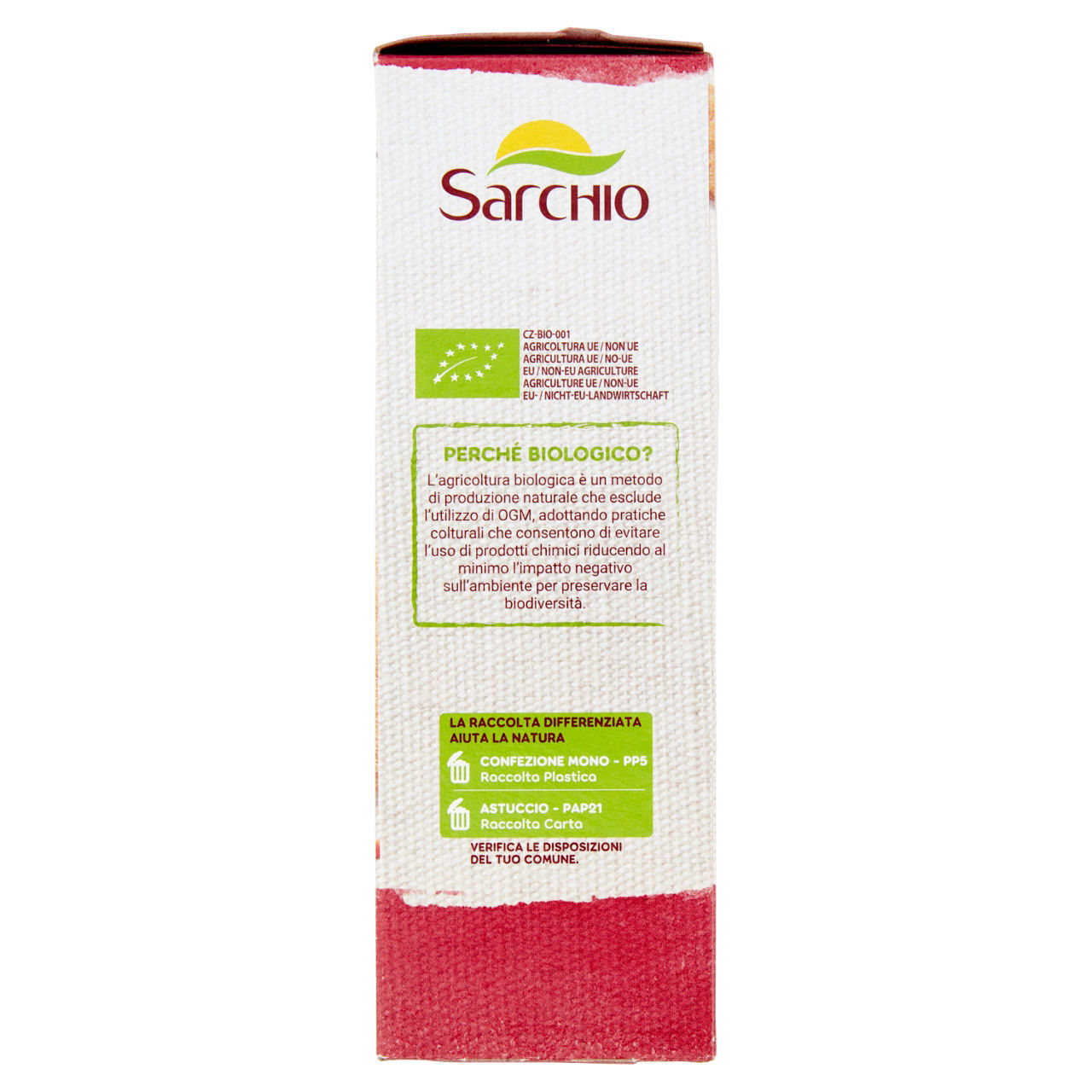 Fette Croccanti Sarchio Lenticchie e piselli 120 g