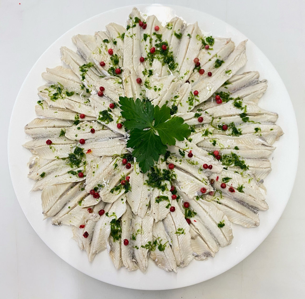 Filetti di alici marinate   al kg