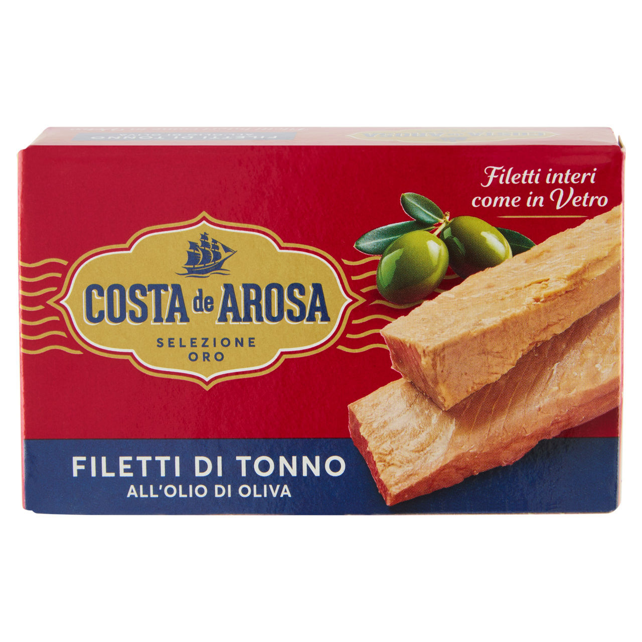 Filetto di tonno lattina costa de arosa  120 g