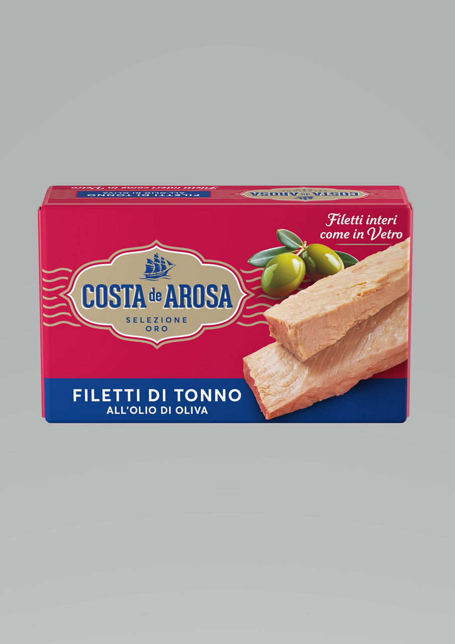 Filetto di tonno lattina costa de arosa  120 g