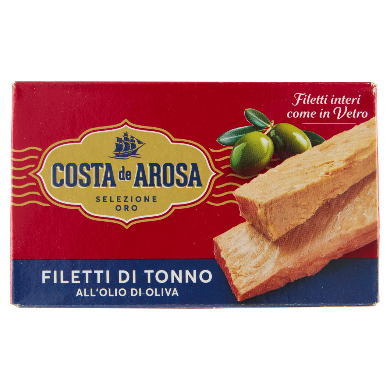 Filetto di tonno lattina costa de arosa  120 g