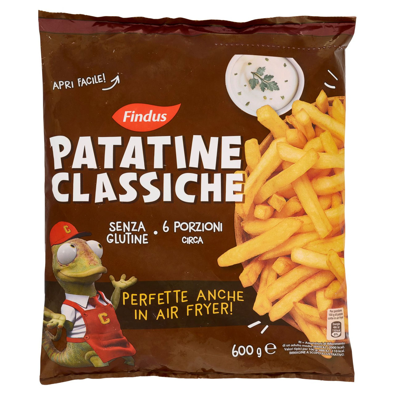 Findus Patatine Classiche 600 g