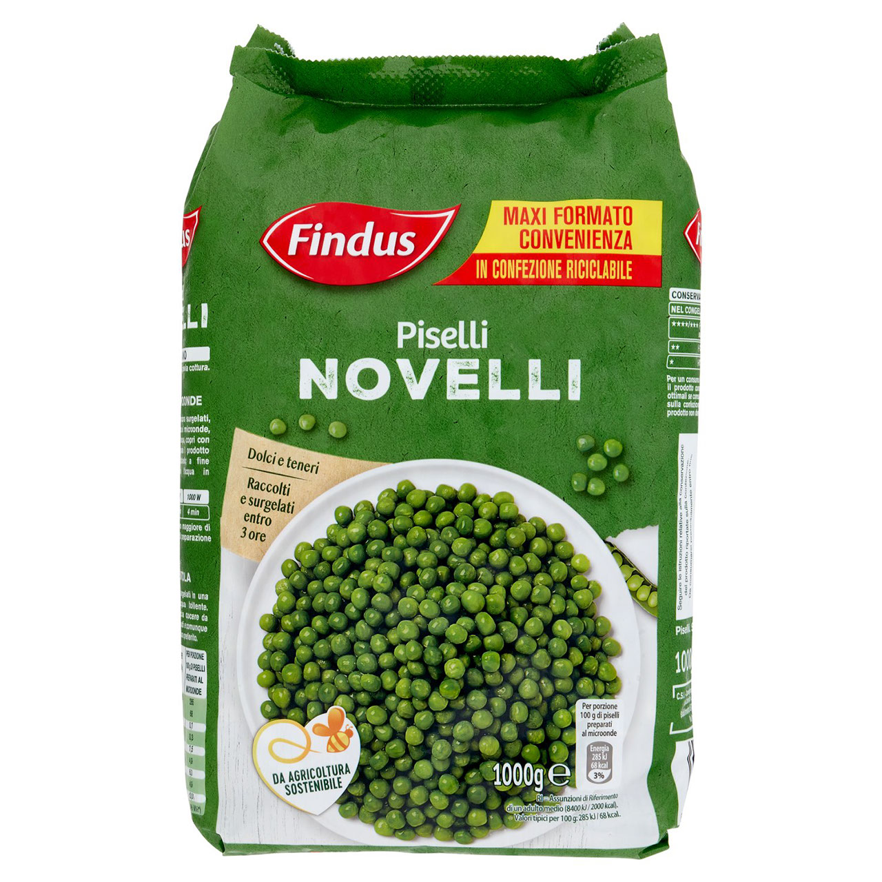 Findus Piselli Novelli 1000 g
