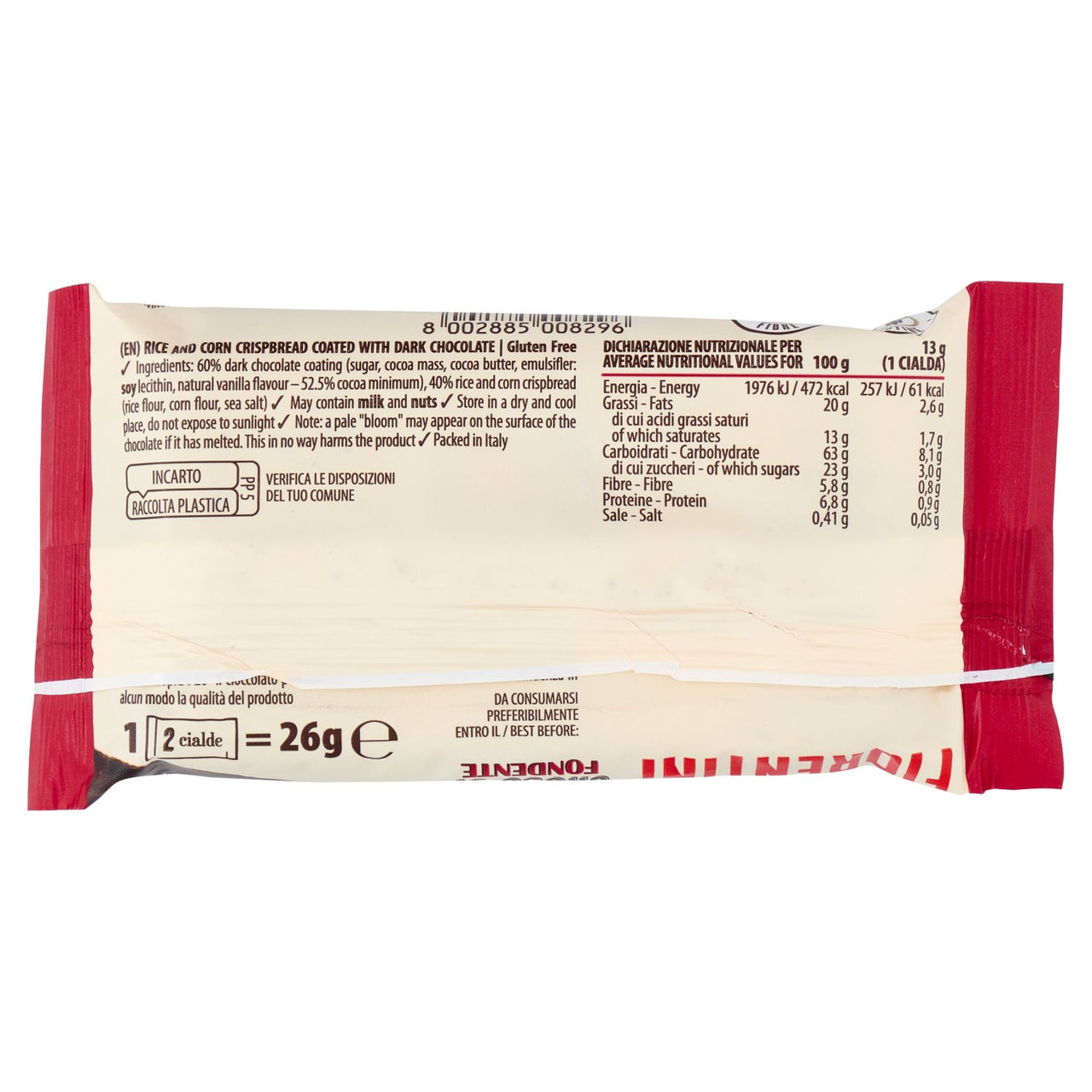 Fiorentini Choco Si Fondente 2 x 13 g