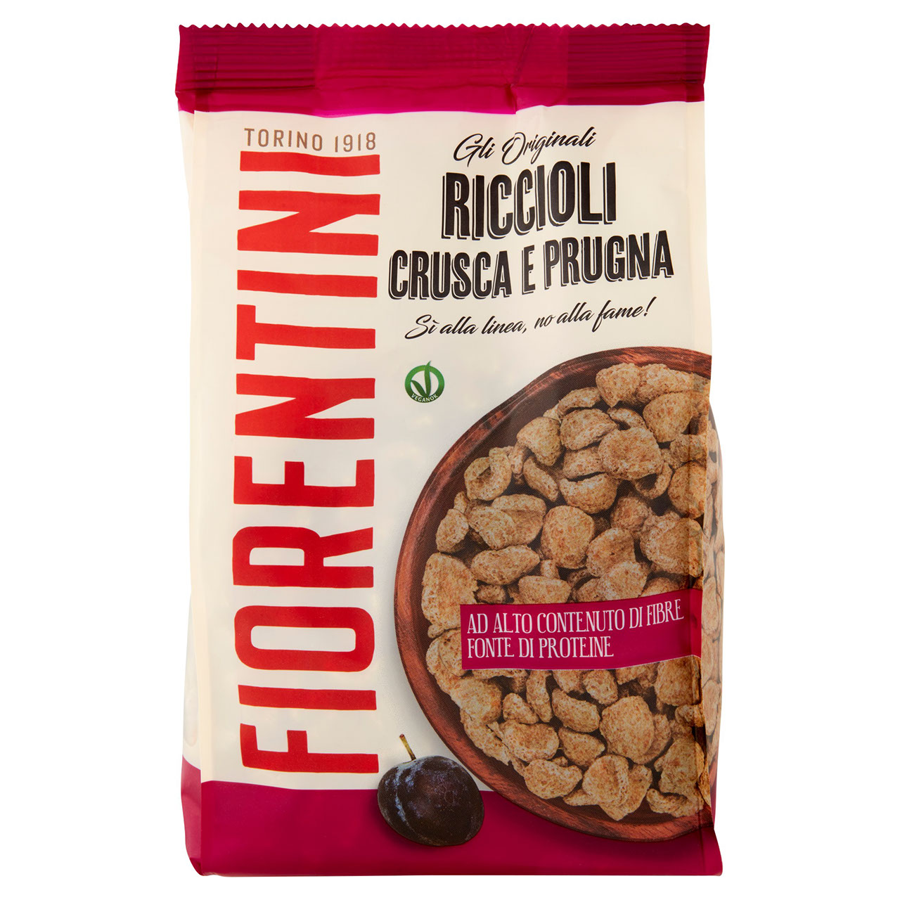Fiorentini gli Originali Riccioli Crusca e Prugna 250 g