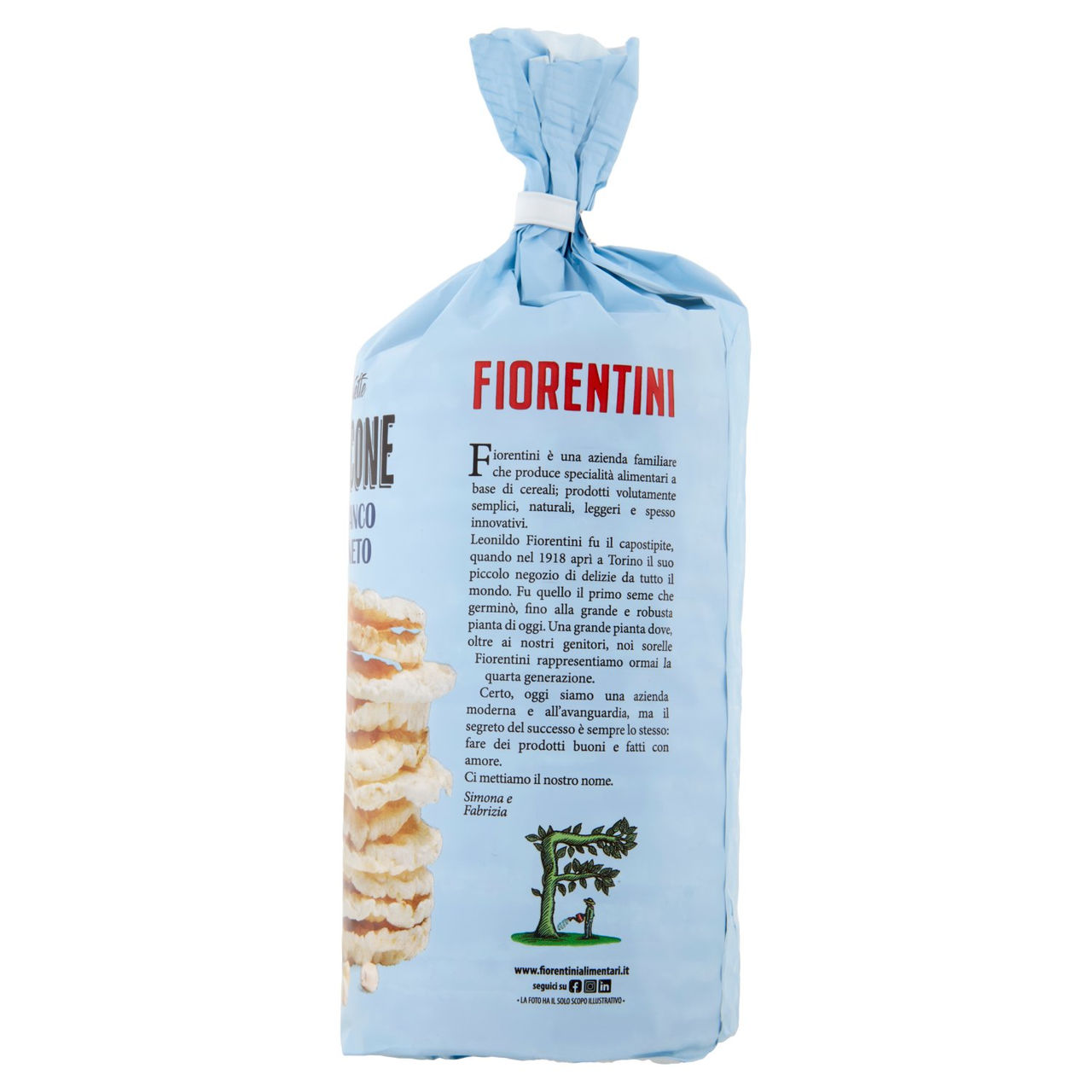 Fiorentini le Gallette Rusticone Mais Bianco del Veneto 120 g