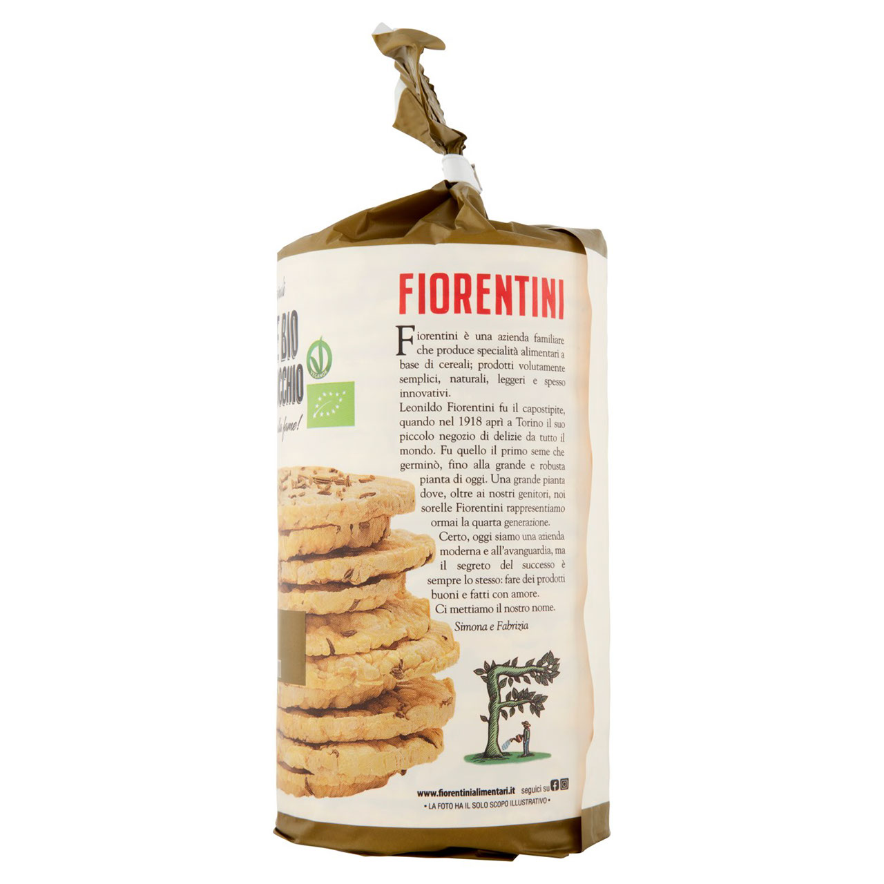 Fiorentini le Originali Gallette Bio Semi di Finocchio 120 g