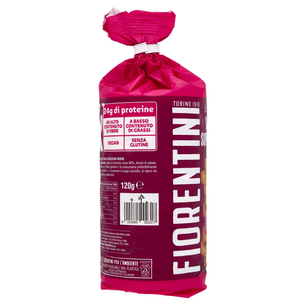 Fiorentini le Originali Gallette Super Protein 120 g