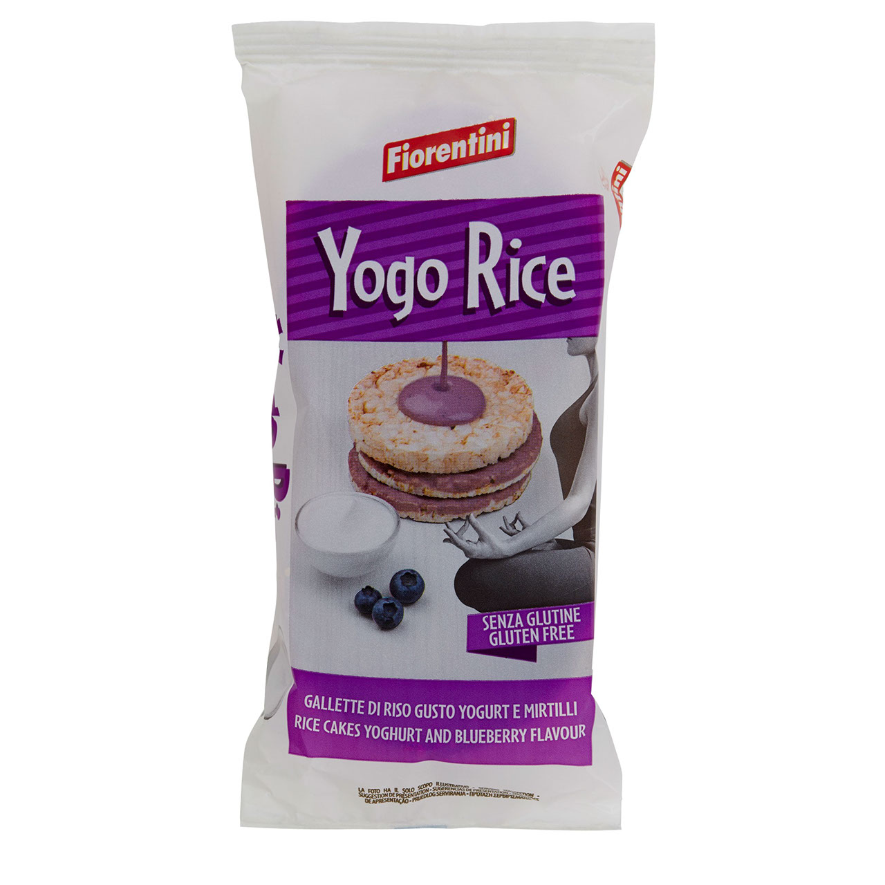 Fiorentini le Originali Yogo Rice Gallette di Riso Yogurt e Mirtillo 100 g