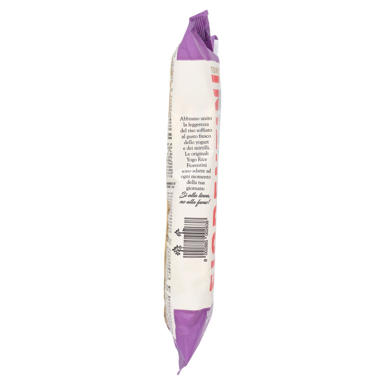 Fiorentini le Originali Yogo Rice Gallette di Riso Yogurt e Mirtillo 100 g