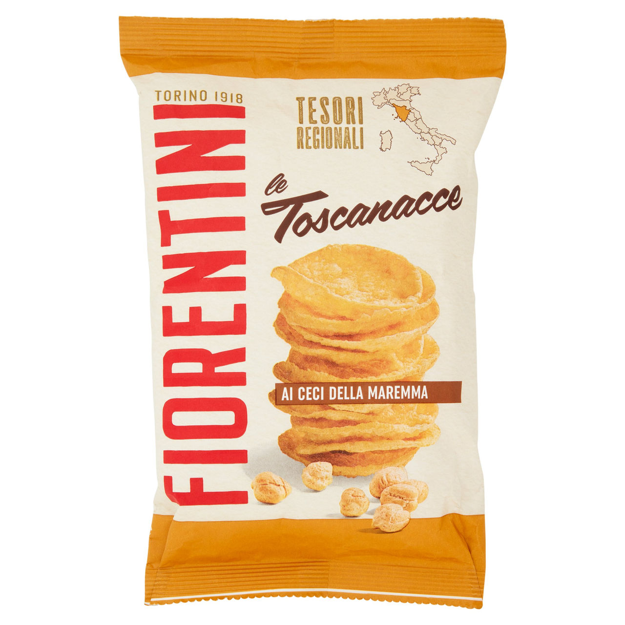 Fiorentini Tesori Regionali le Toscanacce ai Ceci della Maremma 70 g