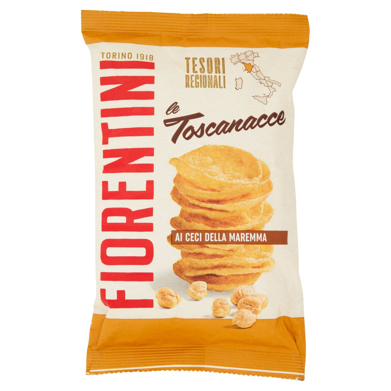Fiorentini Tesori Regionali le Toscanacce ai Ceci della Maremma 70 g