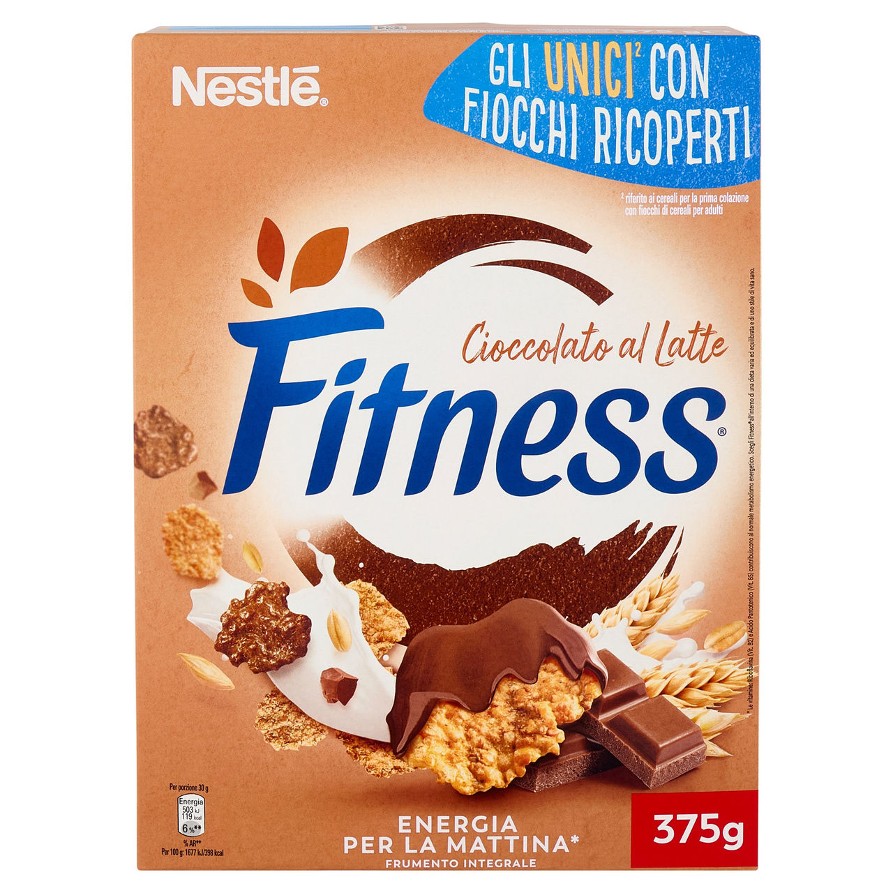 Fitness Cioccolato Cereali con frumento e avena