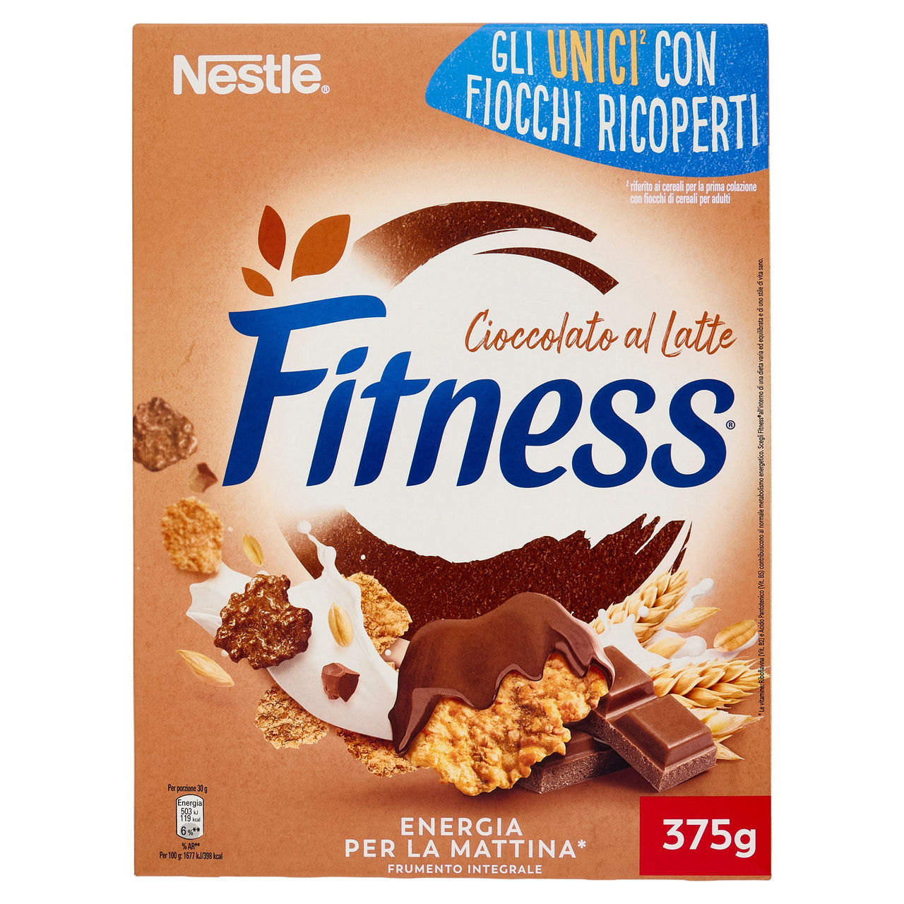 Fitness Cioccolato Cereali con frumento e avena