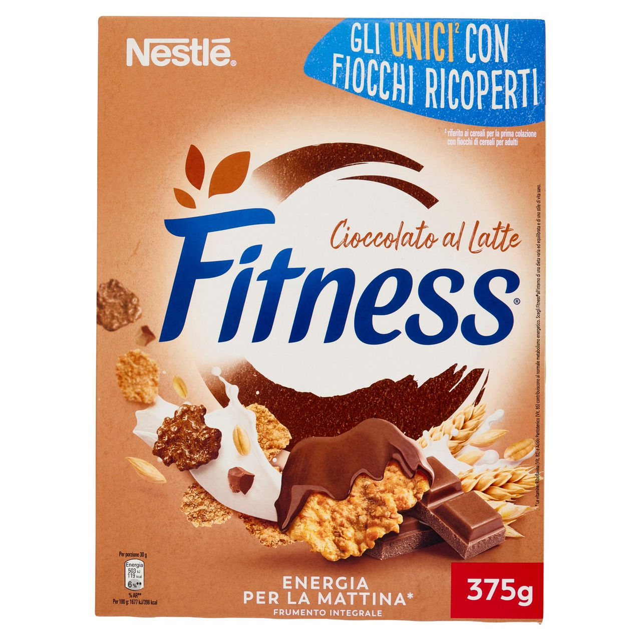 Fitness Cioccolato Cereali con frumento e avena