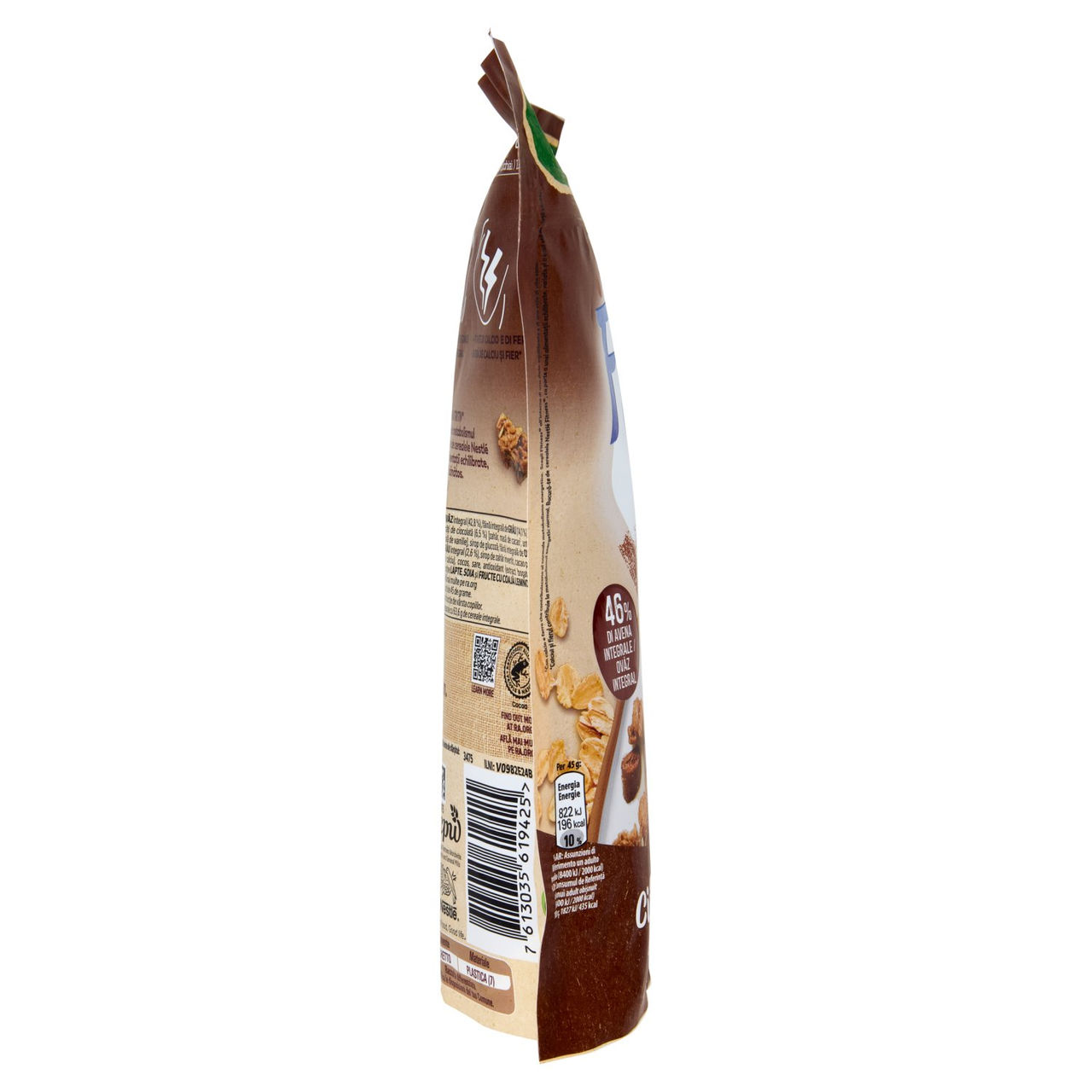 FITNESS Granola Cioccolato con Avena e Cereali Integrali 300g