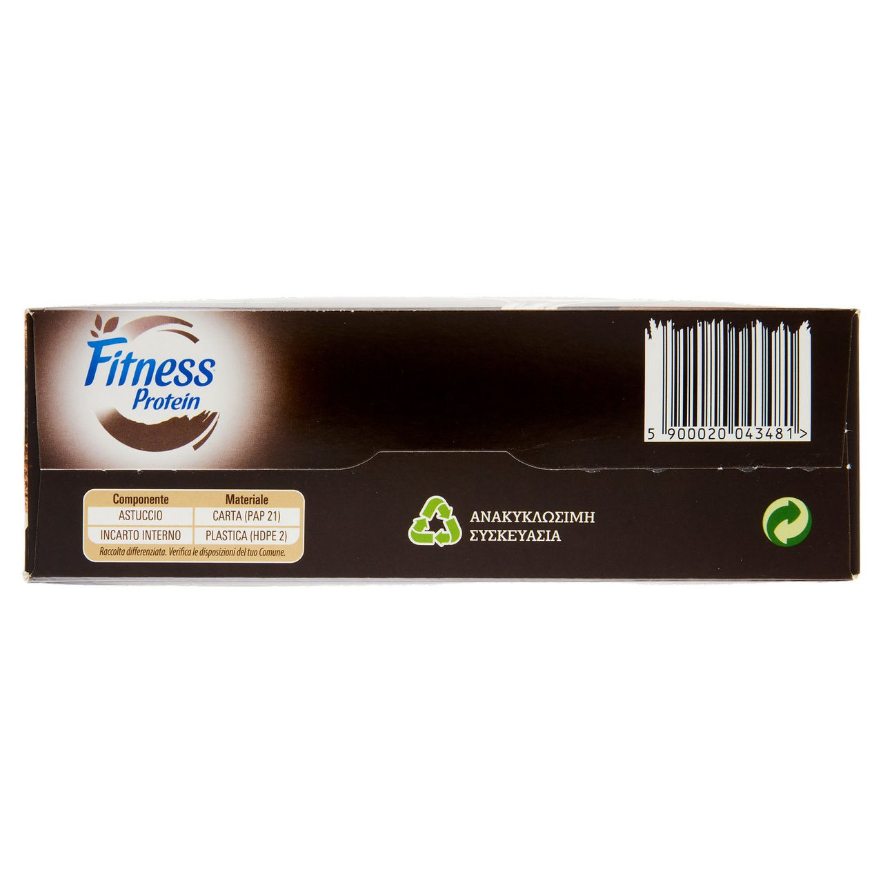 FITNESS Protein Cacao Cereali Integrali con Frumento, Avena e Quinoa 310g