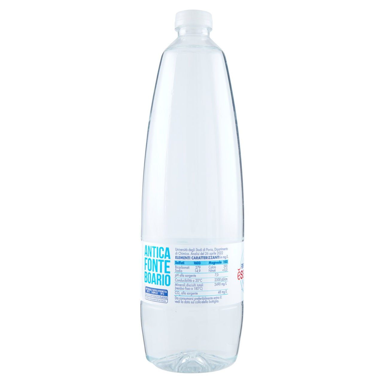 Fonte essenziale Acqua Minerale Naturale 1 L