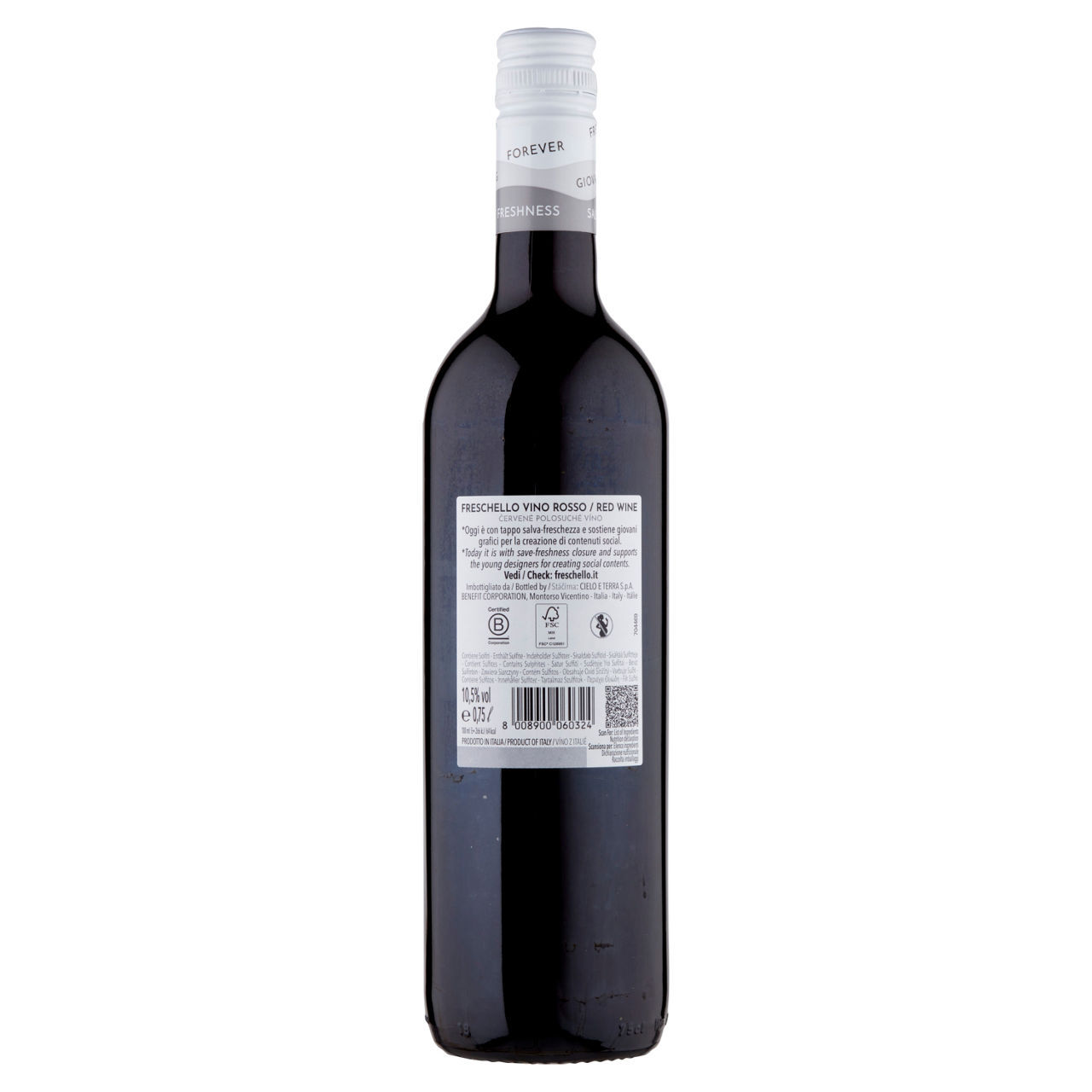 Freschello rosso vivo 750 ml